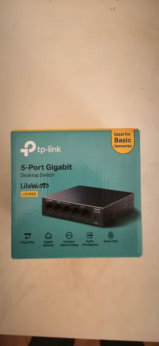 TP-Link LS105G Switch 5 Puertos Gigabit