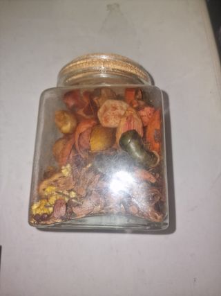 PoutpourryThun in vetro con gallo