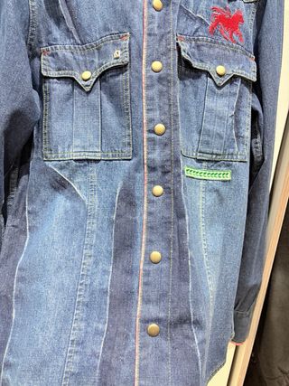 Camisa vaquera de diseño