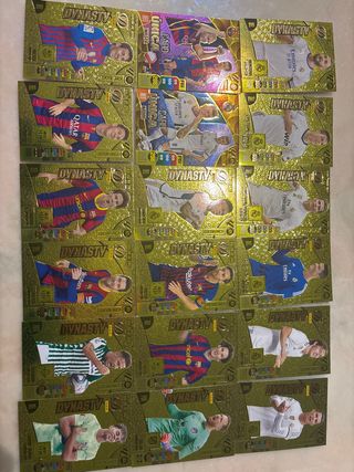 Colección Cartas Fútbol Dynasty