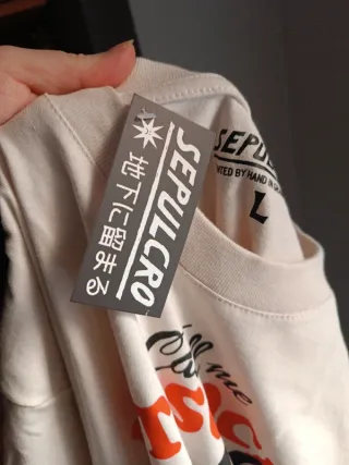 Camiseta SEPULCRO Antisocial Talla L