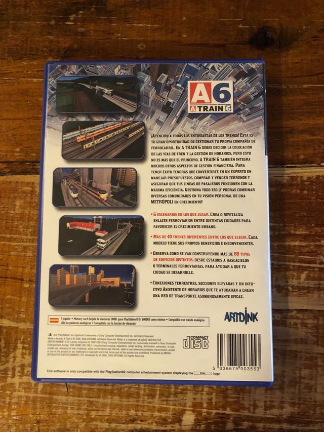 A-Train 6 para Ps2