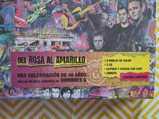 PRECINTADO Hombres G Del Rosa Al Amarillo