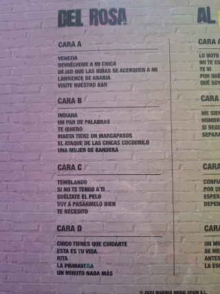 PRECINTADO Hombres G Del Rosa Al Amarillo