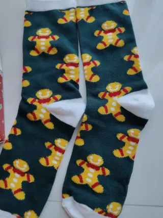 Calzini Natale Omini Zenzero Bambini