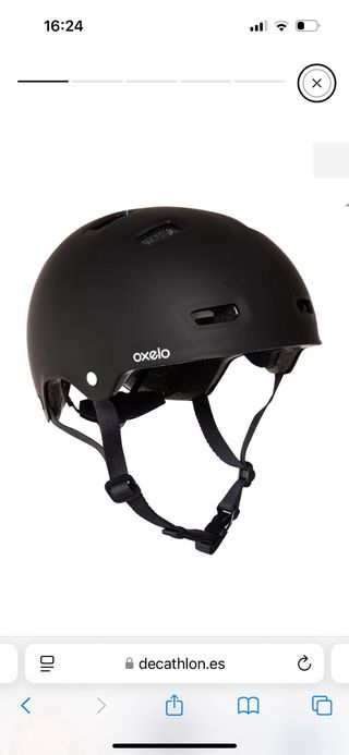Casco Oxelo MF500 Negro Talla S