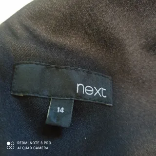 Vestido de fiesta gasa negro