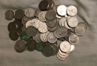 90 Monete da 500 Lire Argento