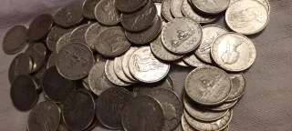 90 Monete da 500 Lire Argento