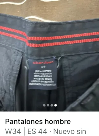 Pantaloni da uomo neri eleganti