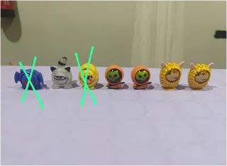 Freak Marbles Colección Figuras