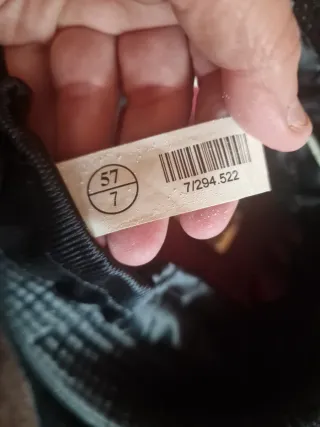 Casco de equitación negro