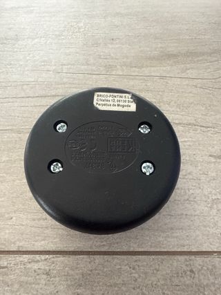 Enchufes macho y hembra y Pulsador de Pie