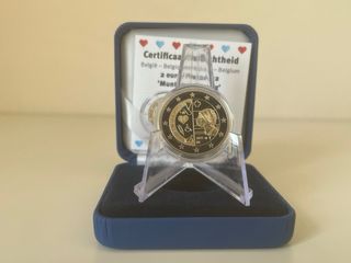 4 x 2 Euro Belgio 2018-2024 Proof Originali