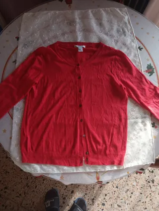 Jersey mujer rojo talla M-L