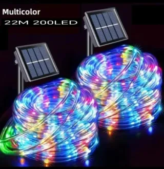 2 Ghirlanda Solari LED 200 Luci per Natale