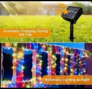 2 Ghirlanda Solari LED 200 Luci per Natale