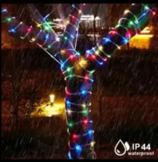 2 Ghirlanda Solari LED 200 Luci per Natale