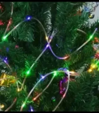 2 Ghirlanda Solari LED 200 Luci per Natale