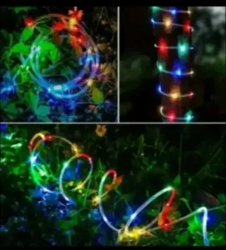 2 Ghirlanda Solari LED 200 Luci per Natale