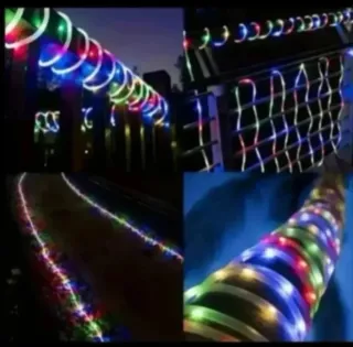 2 Ghirlanda Solari LED 200 Luci per Natale