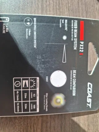 Linterna Coast PX22 100 Lúmenes