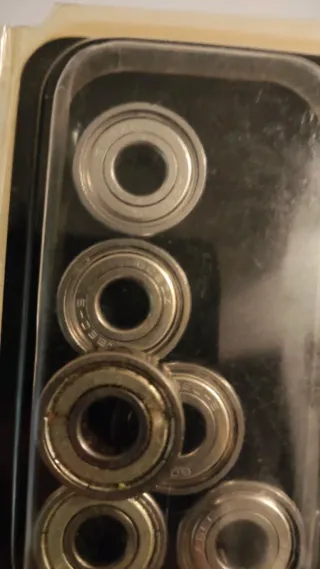 2 skate/monopattini + cuscinetti ABEC5