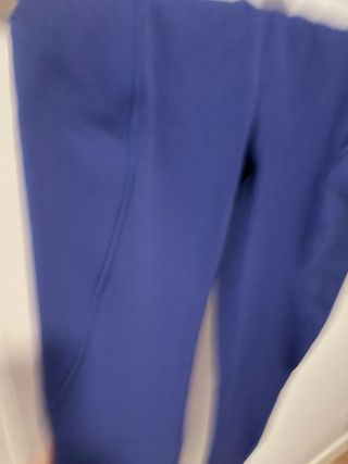 Leggings running Lululemon invierno azul con eti
