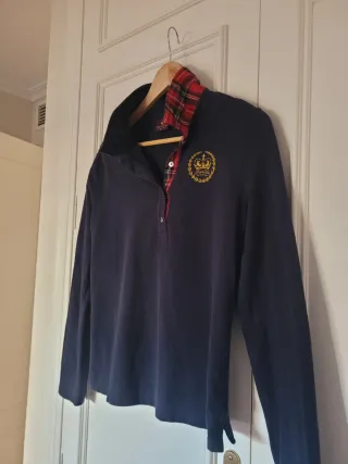 Polo Piel de Toro Azul Marino