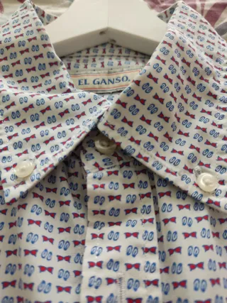 Camisa El Ganso Estampada Talla M