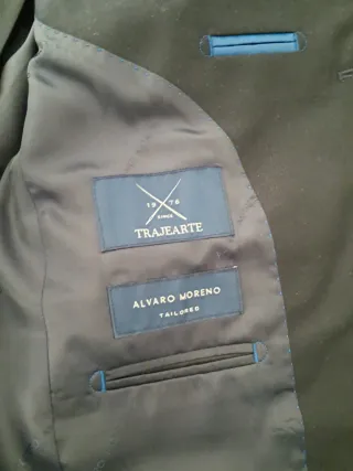 Traje azul marino Álvaro Moreno