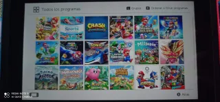 Nintendo Switch con giochi