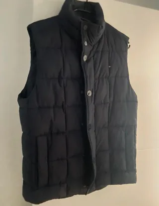 Chaleco acolchado Tommy Hilfiger azul marino