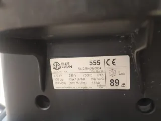 Hidrolimpiadora Blue Clean 555