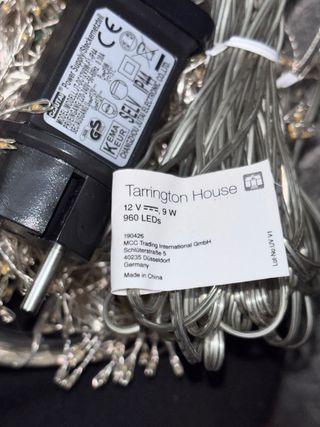 Albero Natale Design Metallo Luci LED