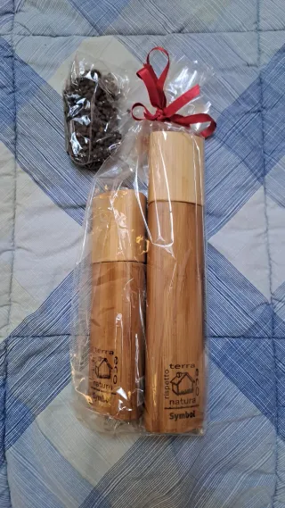 Set Macinapepe Legno