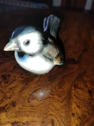 Figura Gorrión Azul Goebel