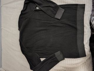 Jersey canalé caqui