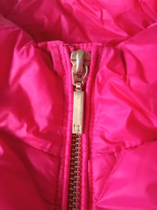Chaqueta acolchada mujer rosa