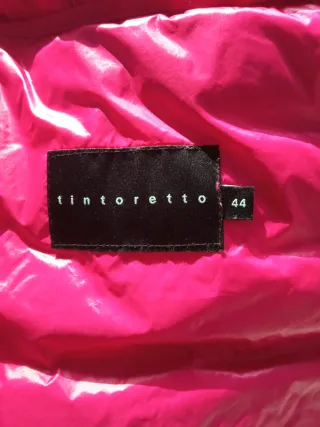 Chaqueta acolchada mujer rosa