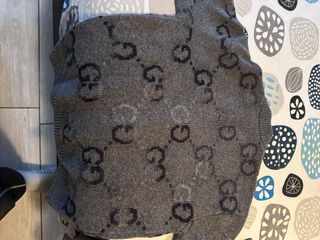 Maglione cardigan GUCCI originale grigio