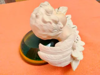 Angelo o Putto in resina da appendere