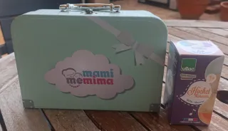 Confezione regalo per neonati con fasciatoio e sonaglio Vilac