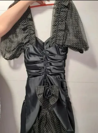 Vestido de fiesta negro