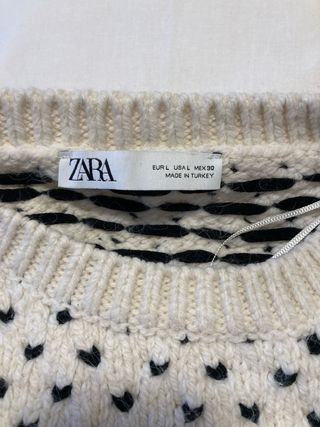 Jersey grueso con lazos