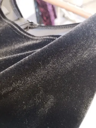 Vestido largo negro de fiesta