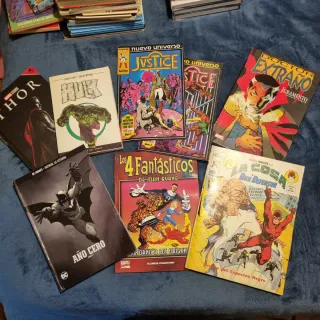 Lote 8 comics Marvel y DC