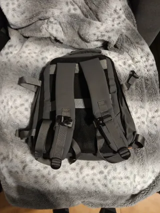 Mochila Munich Gris Naranja