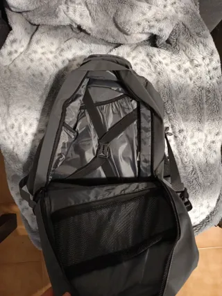 Mochila Munich Gris Naranja