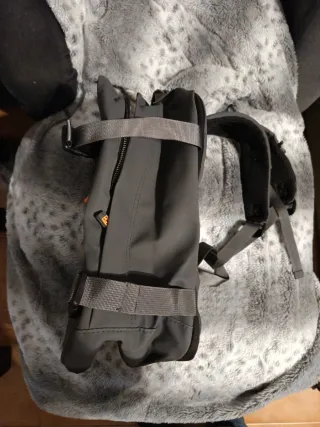 Mochila Munich Gris Naranja